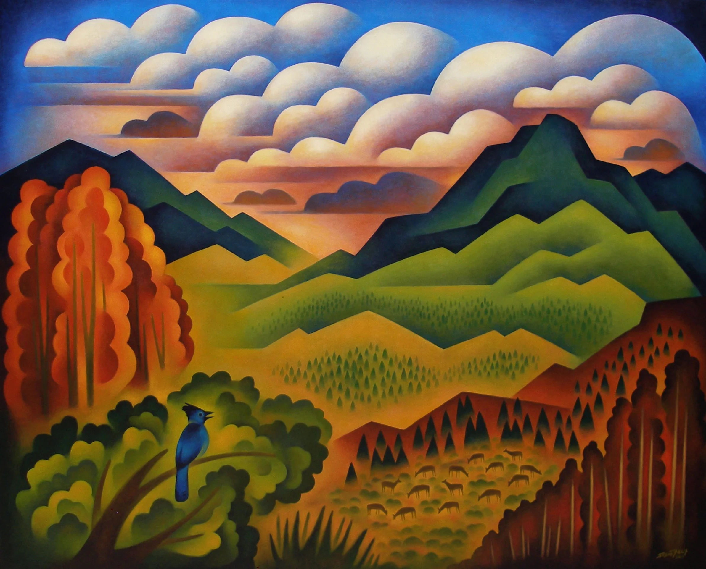 High Mountain Vista