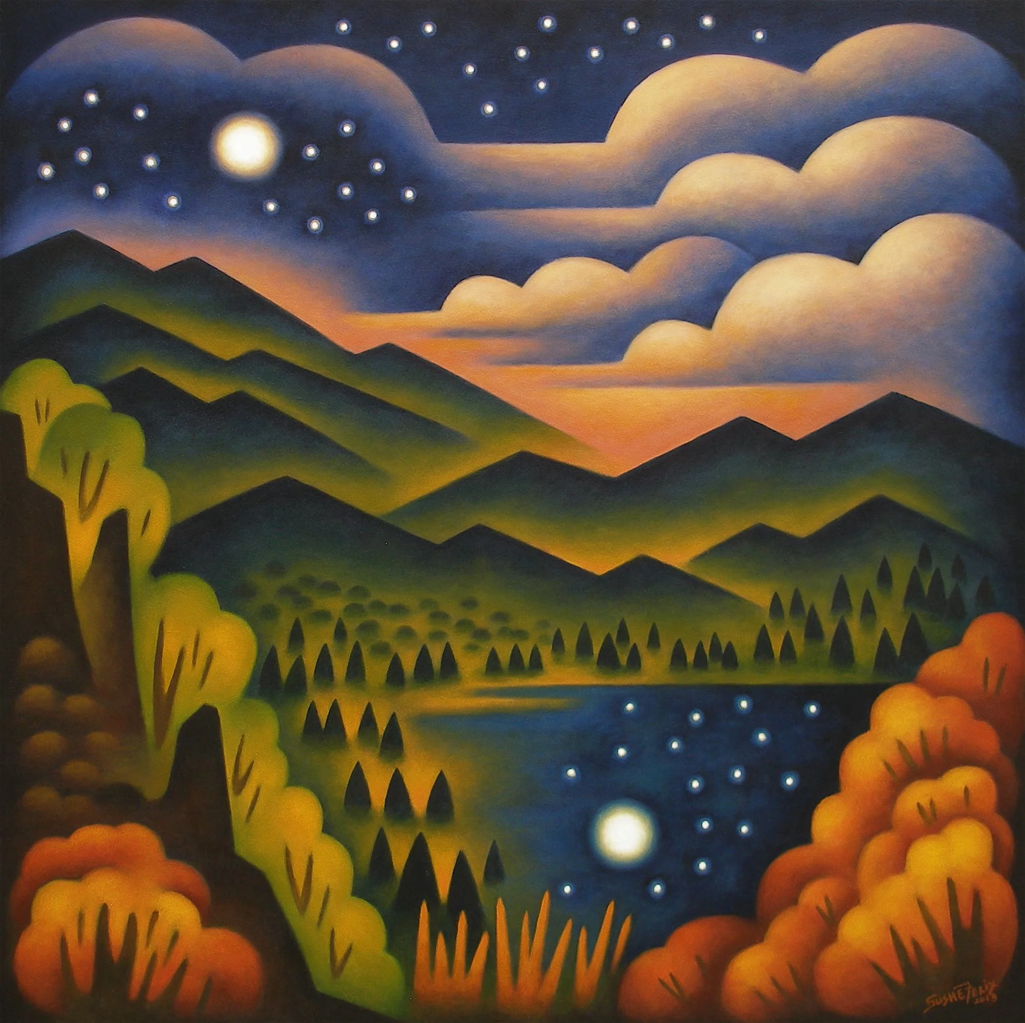 Midnight Reflection