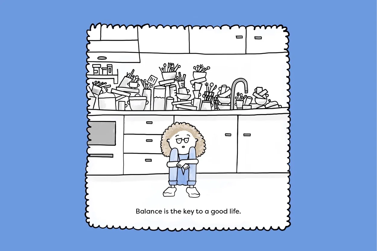 Illustration – Balance Cartoon