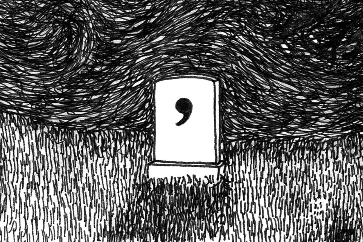 Illustration – Death of the Comma