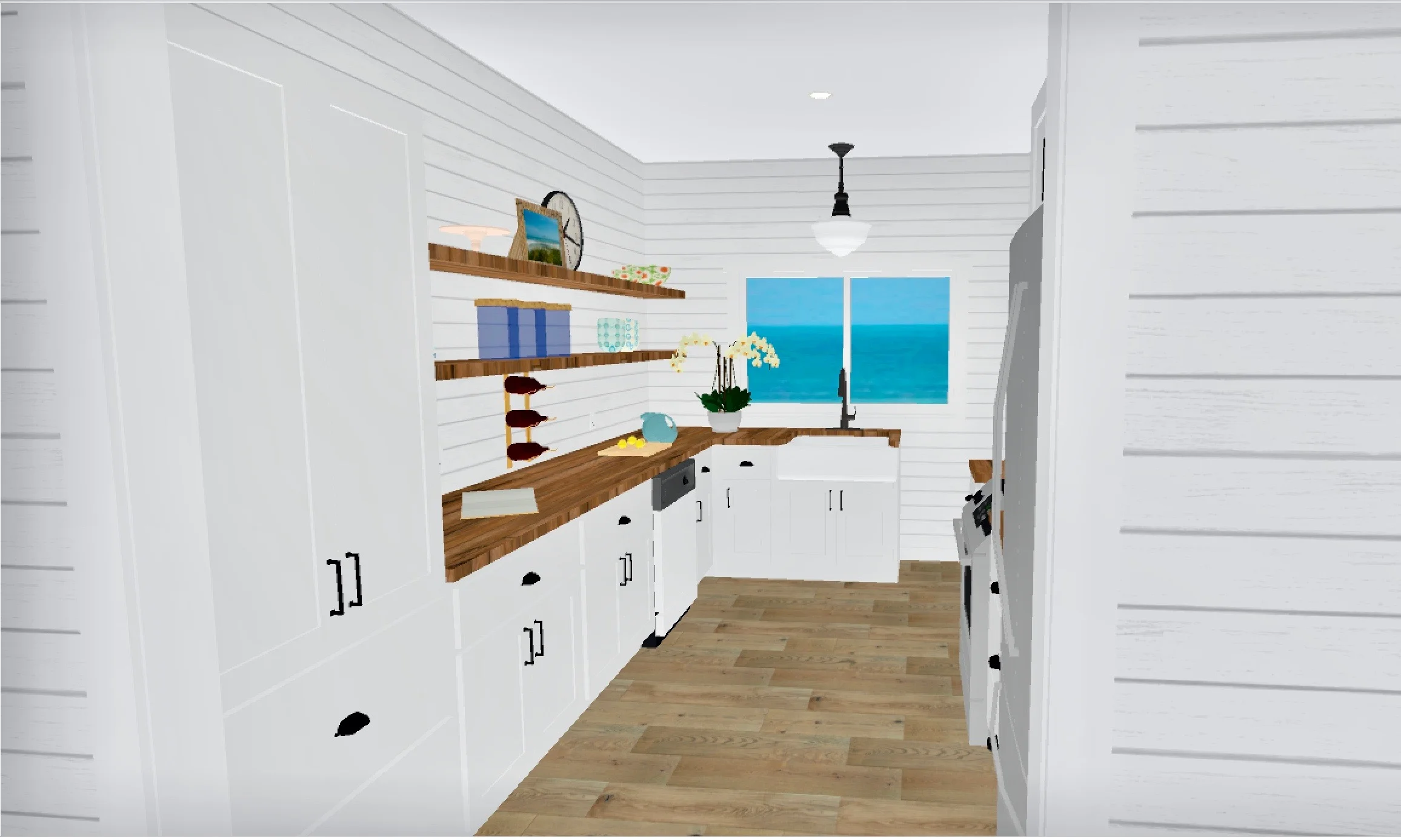 Beach Bungalow Kitchen