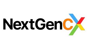 NextGenCX logo with black, orange, blue, red, and green text