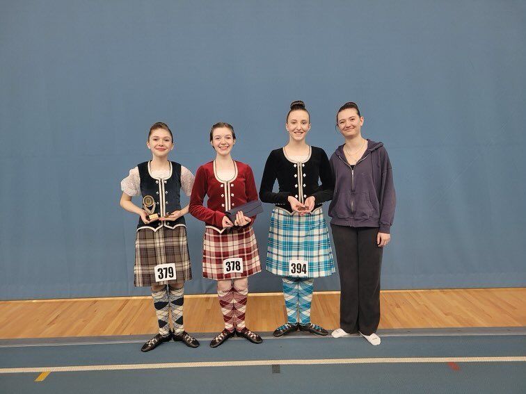 Some of our dancers headed to Kamloops this weekend! Brigit won the aggregate for the  Intermediate category and Rowan won aggregate in the pre- championship premier category! Congratulations all competitors and good luck tomorrow!