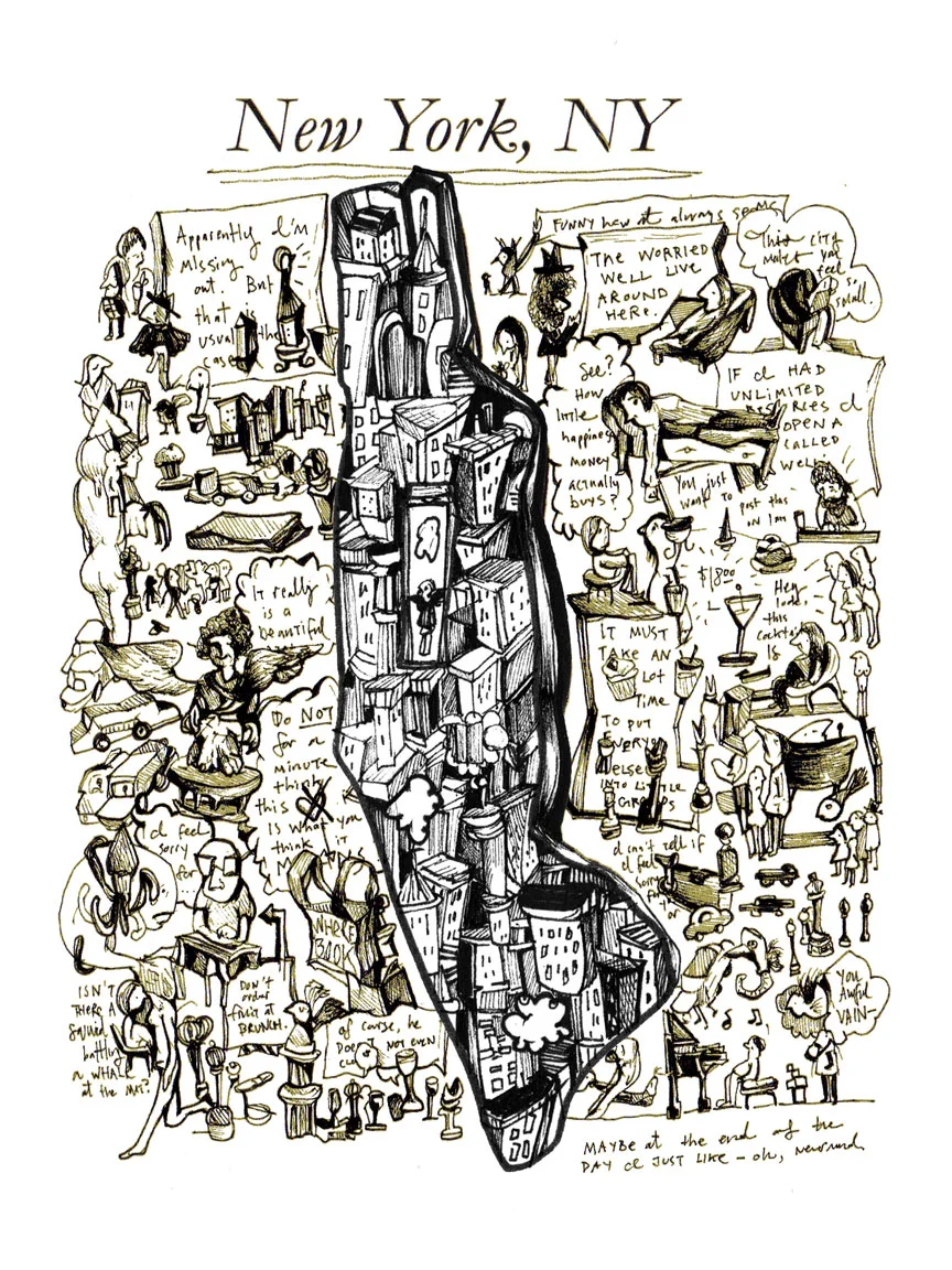 Map of New York