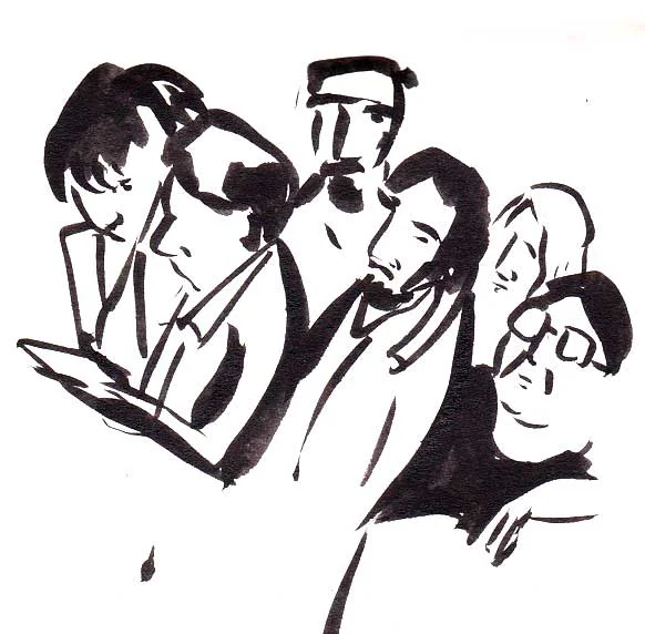 Yet another crowd scene. 