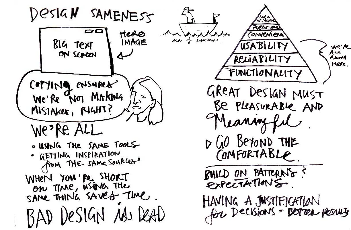 I thought this design talk from Nour Tabet made a lot of very good points. 