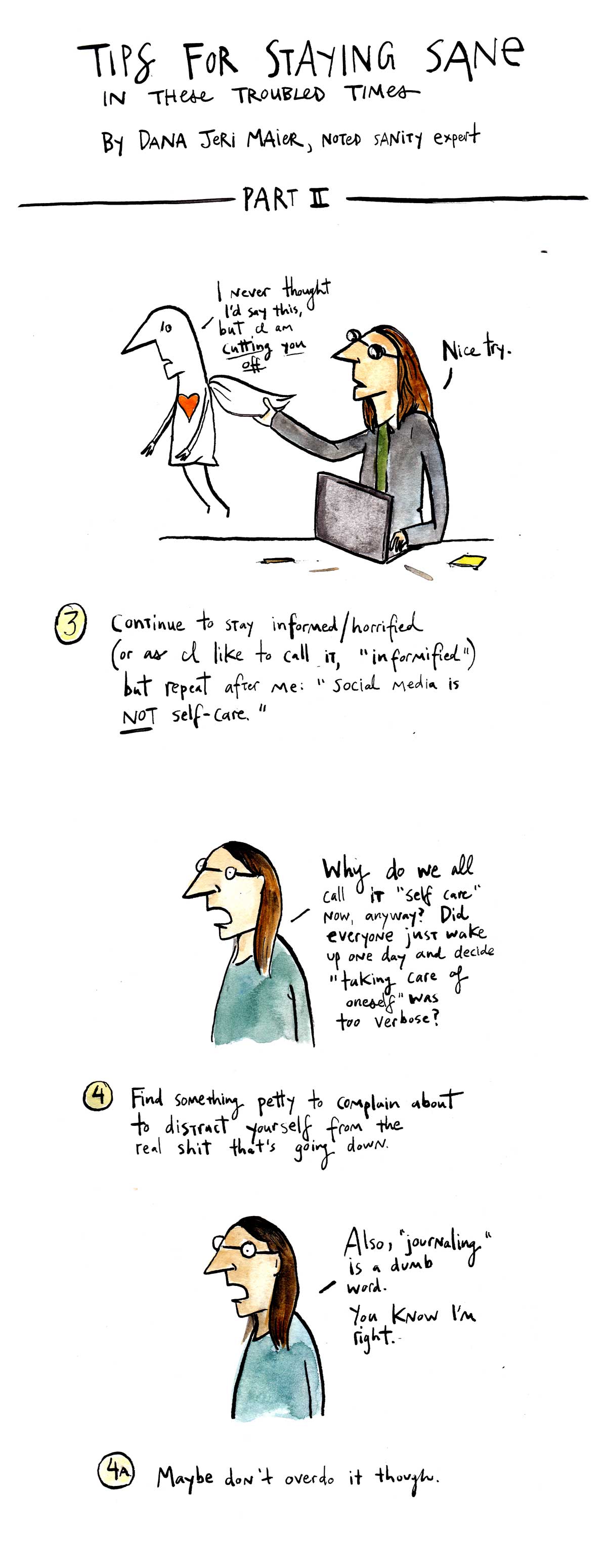 Journaling IS a dumb word. 