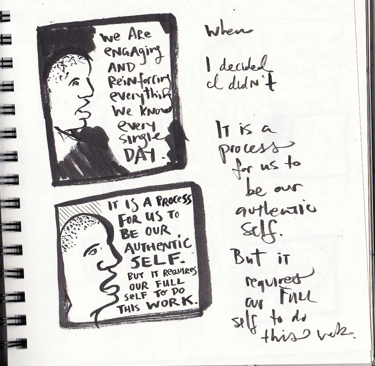 Sketches of Symone Sanders . 