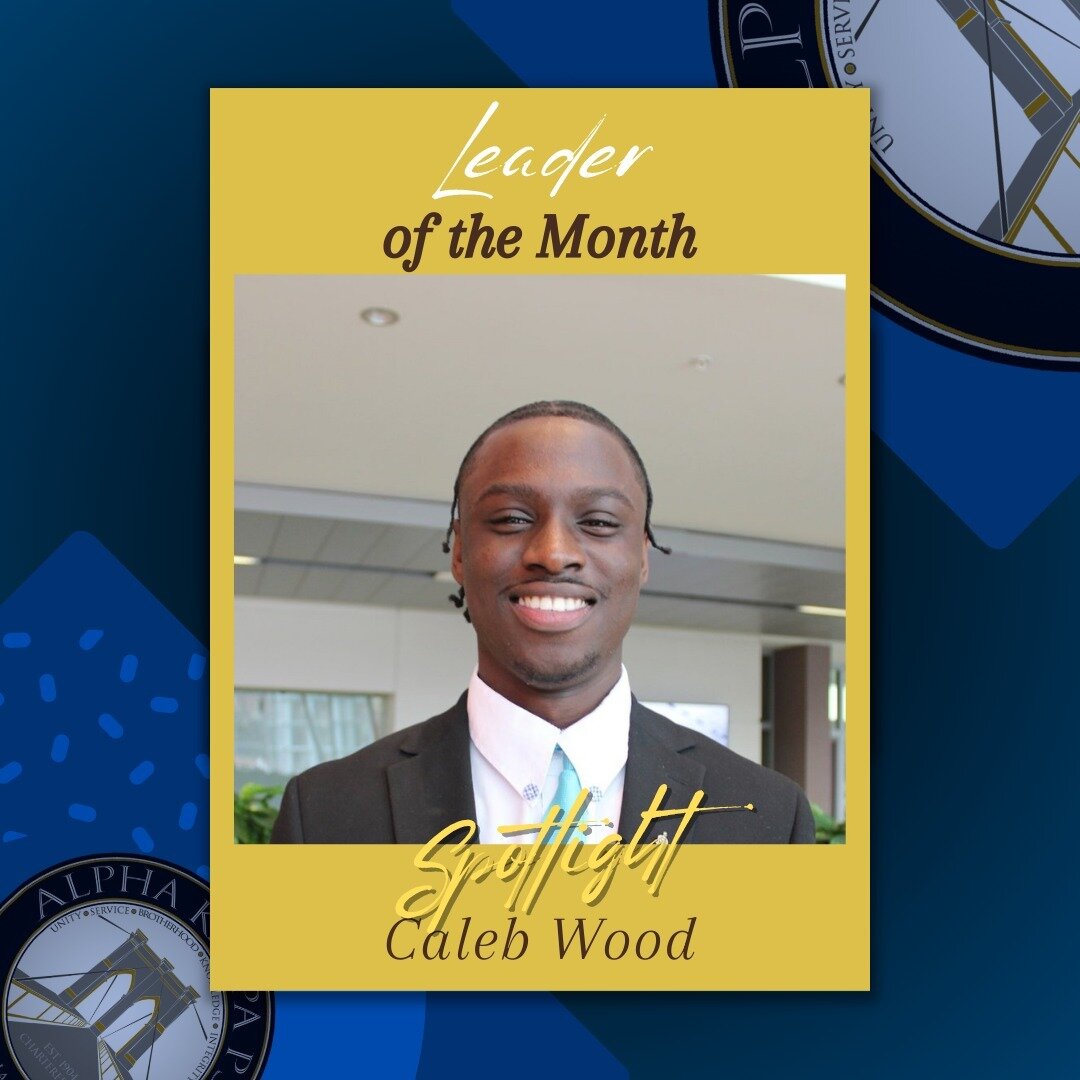 A well-deserved congratulations to our captain in command, Brother Caleb Wood for being the new Leader of the Month! 🎉

We appreciative your leadership as the president, and are grateful for your work in the success of the brotherhood! 🙌