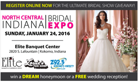 North Central Bridal Expo - Come see us this Sunday