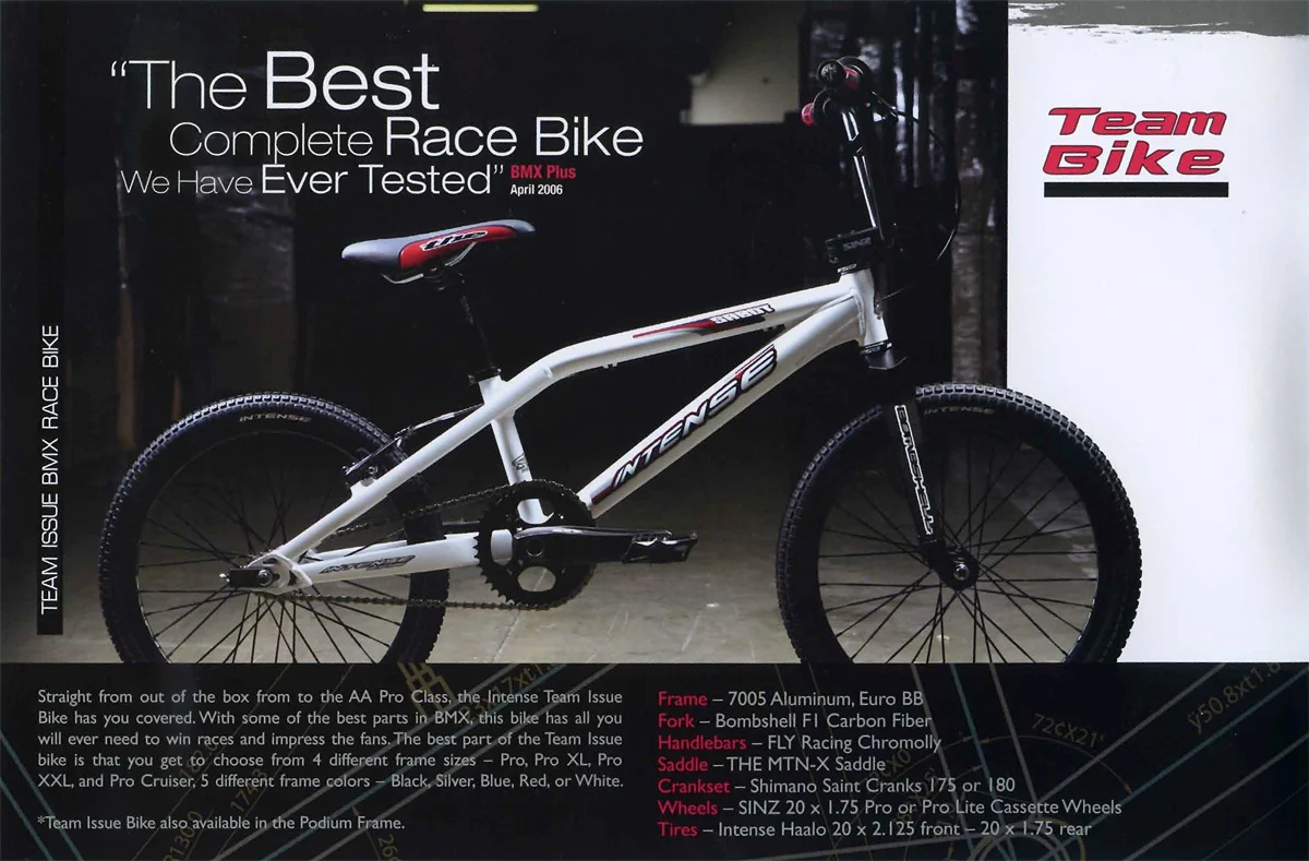 Intense BMX — MICHAEL STONIS DESIGN