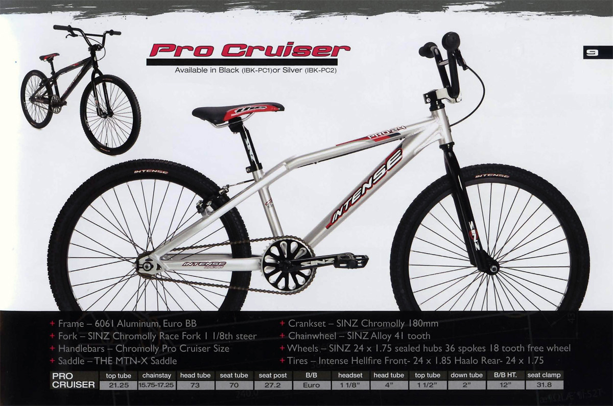 Intense BMX — MICHAEL STONIS DESIGN