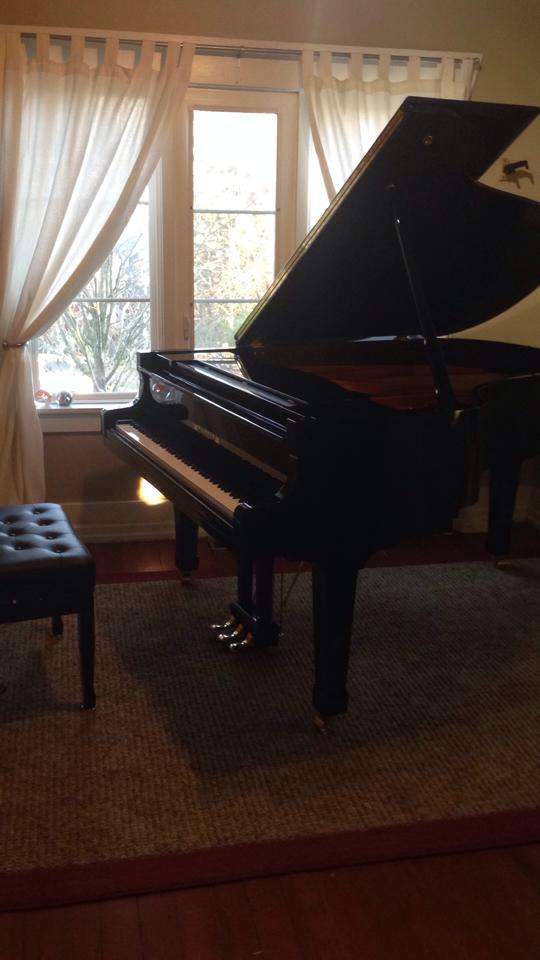 Steph's new piano