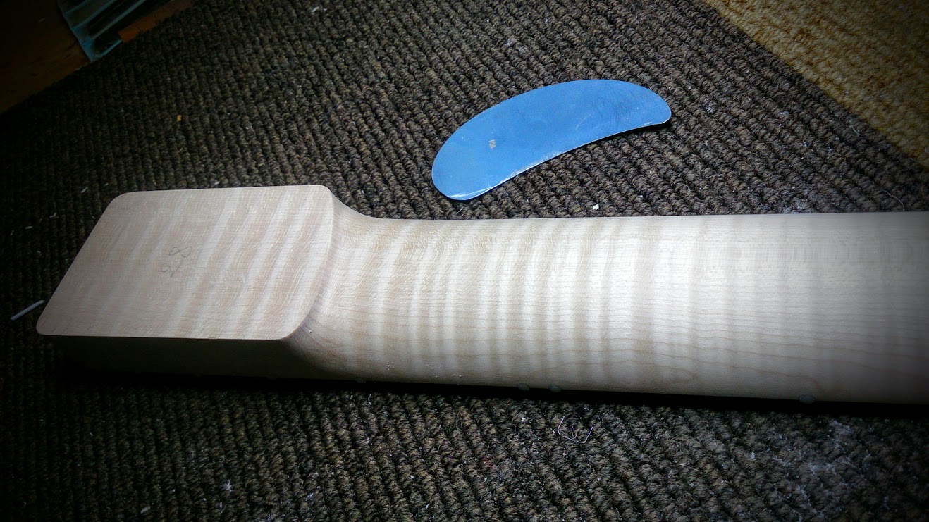 Flame Maple neck