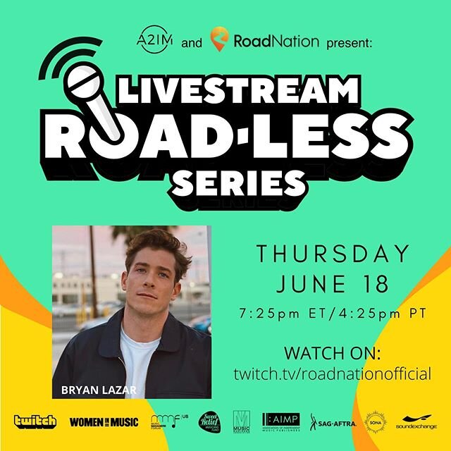 This Thursday!! Can&rsquo;t wait to see ya there 🤙🏻 @roadnationofficial- link in bio!