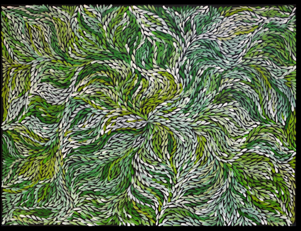 Bush Yam Leaves, Jeannie Petyarre