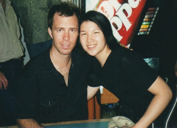 October 2001, Eagle Rock, CA, Ben Folds Rock 'n Bowl at All Star Lanes