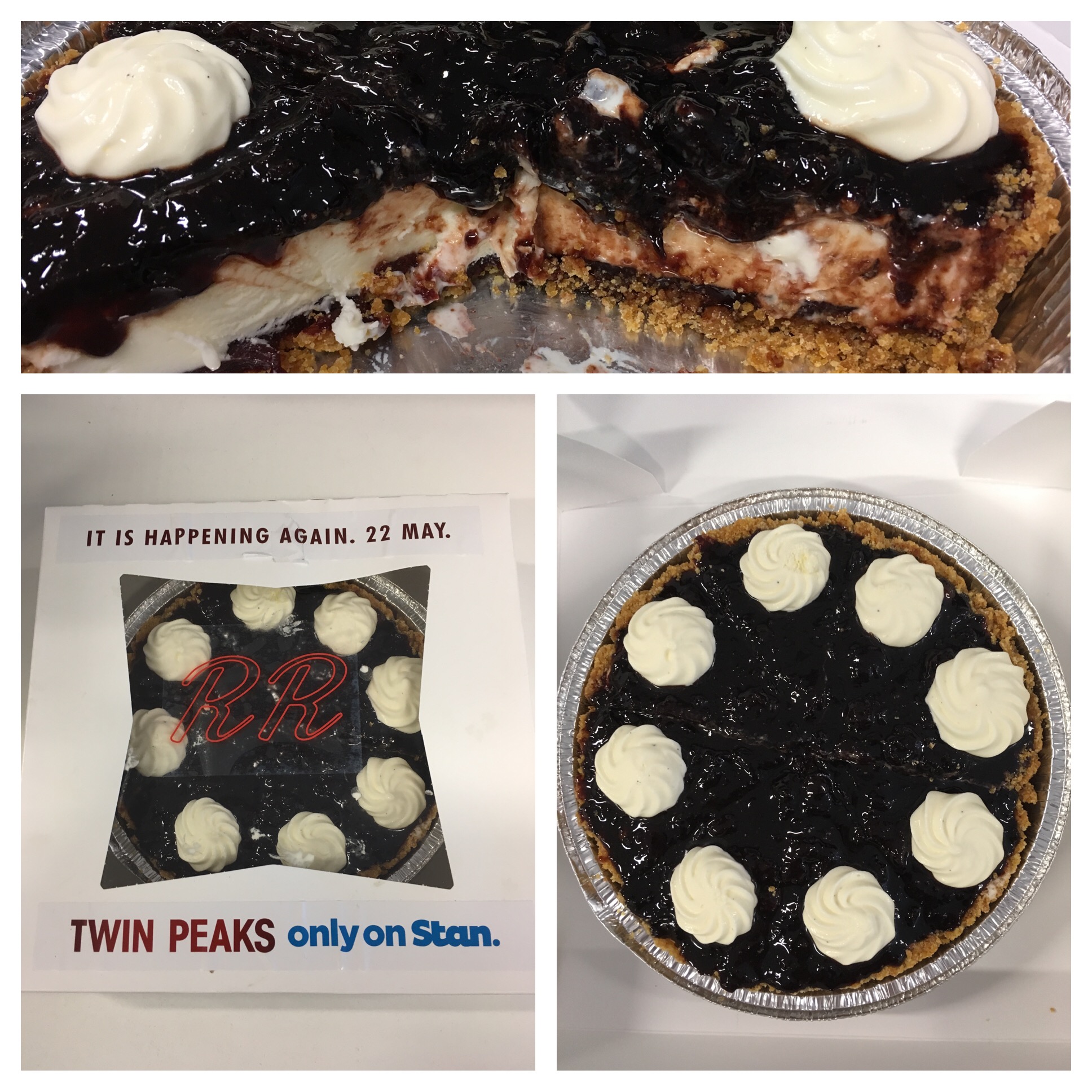 Cherry Pies for Twin Peaks: The Return, May 18, 2017