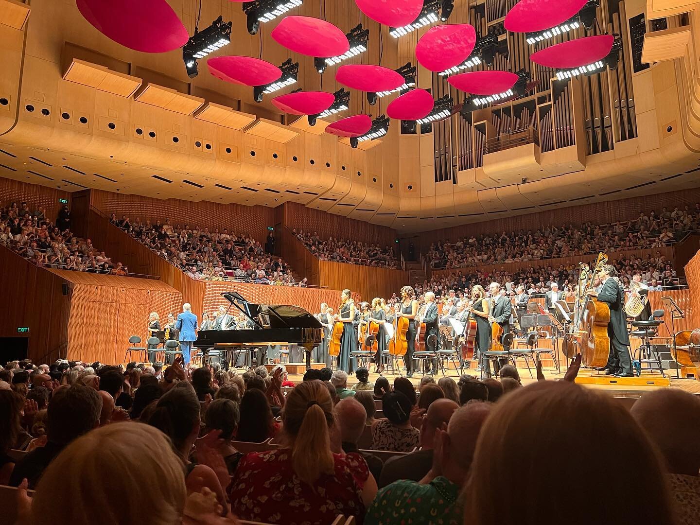 Two weeks after Harry Styles/Wet Leg, and four days after Bikini Kill, we saw the Sydney Symphony Orchestra perform Rhapsody in Blue, among other pieces, at the good ol&rsquo; Opera House. #sydneysymphonyorchestra