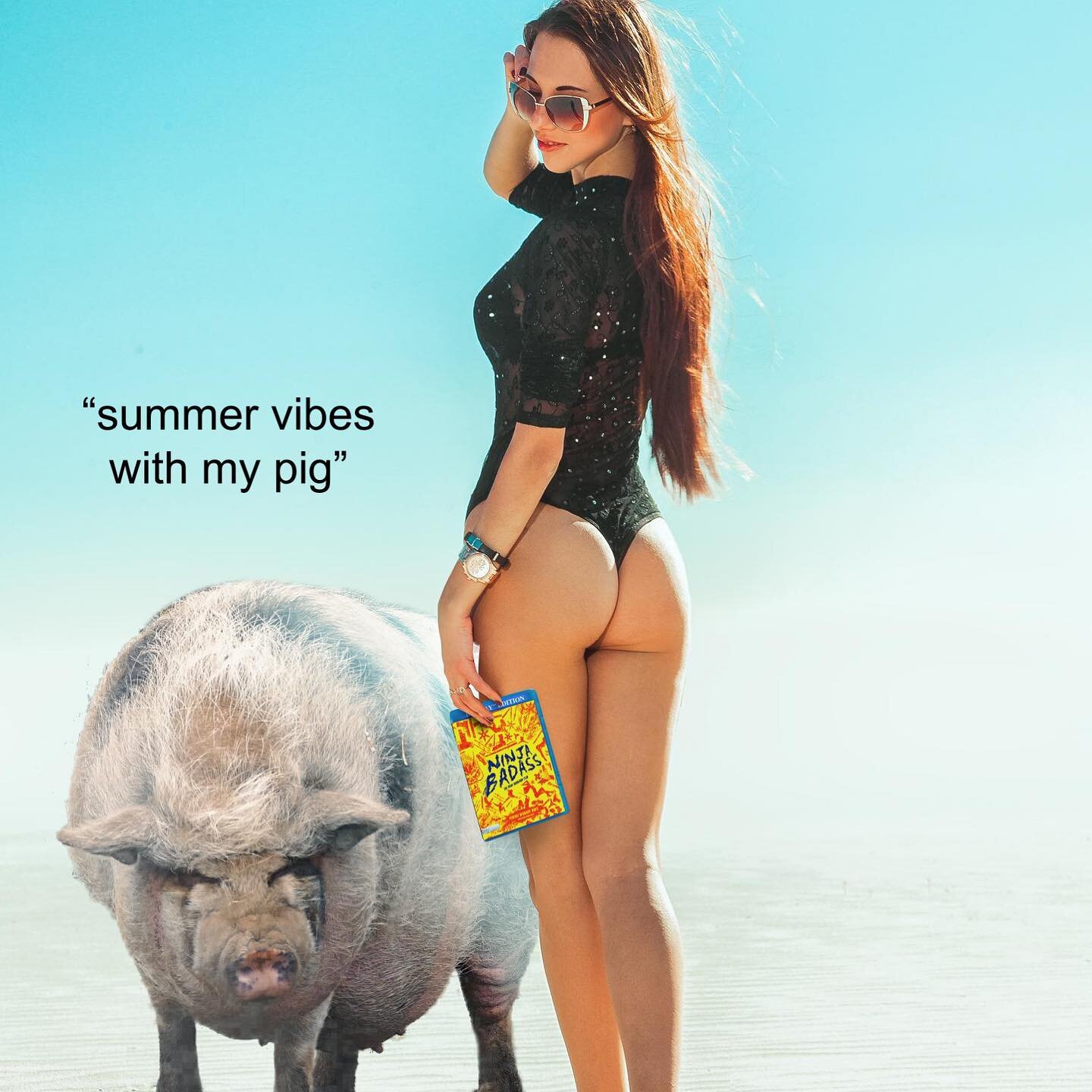 Now on Blu-Ray!!! Also on Vimeo VOD!!! Just in time for a summer trip to the beach with your pig!