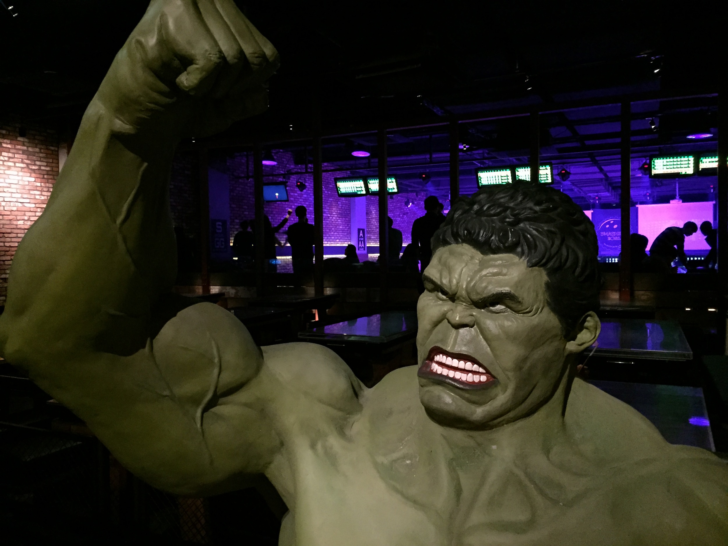 Hulk at the Entrance