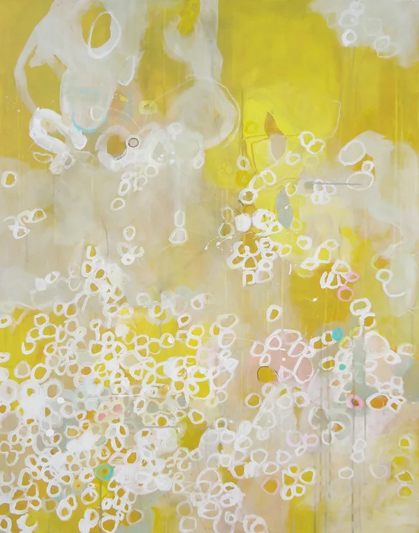 ASH BLONDE&nbsp;- 2014, acrylic, charcoal, pencil on canvas, 1200x900mm&nbsp;