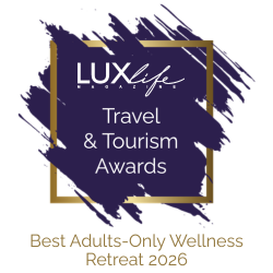 Best Adults-Only Wellness Retreat 2026 Award - LuxLife.png