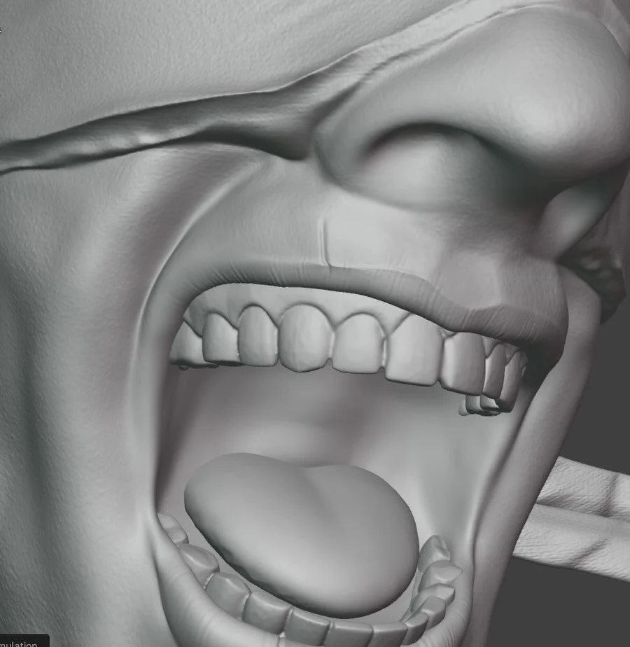 Mouths are hard&hellip;made in Blender