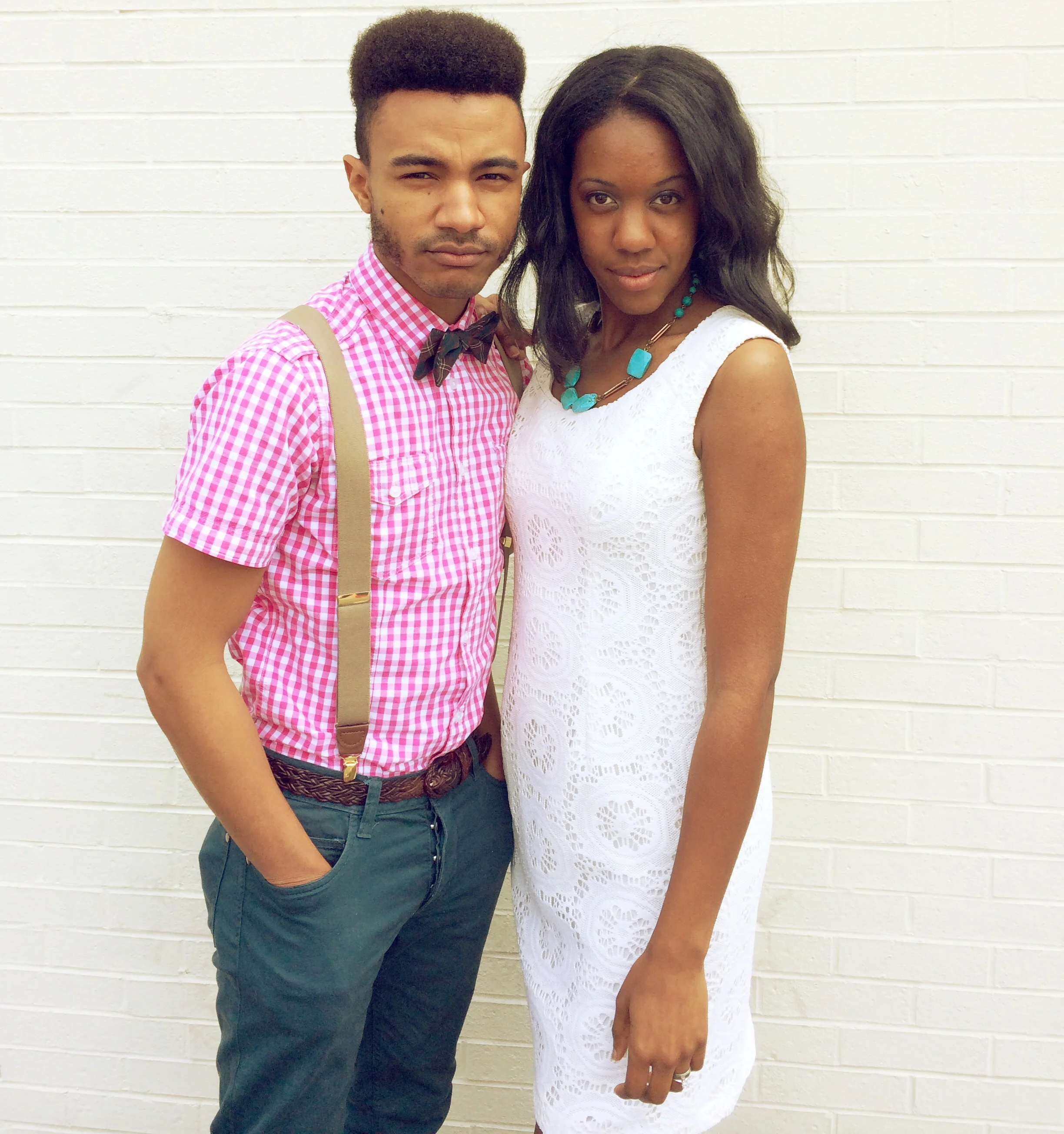 Our Easter 2014 looks. We went for hipster and classic. 