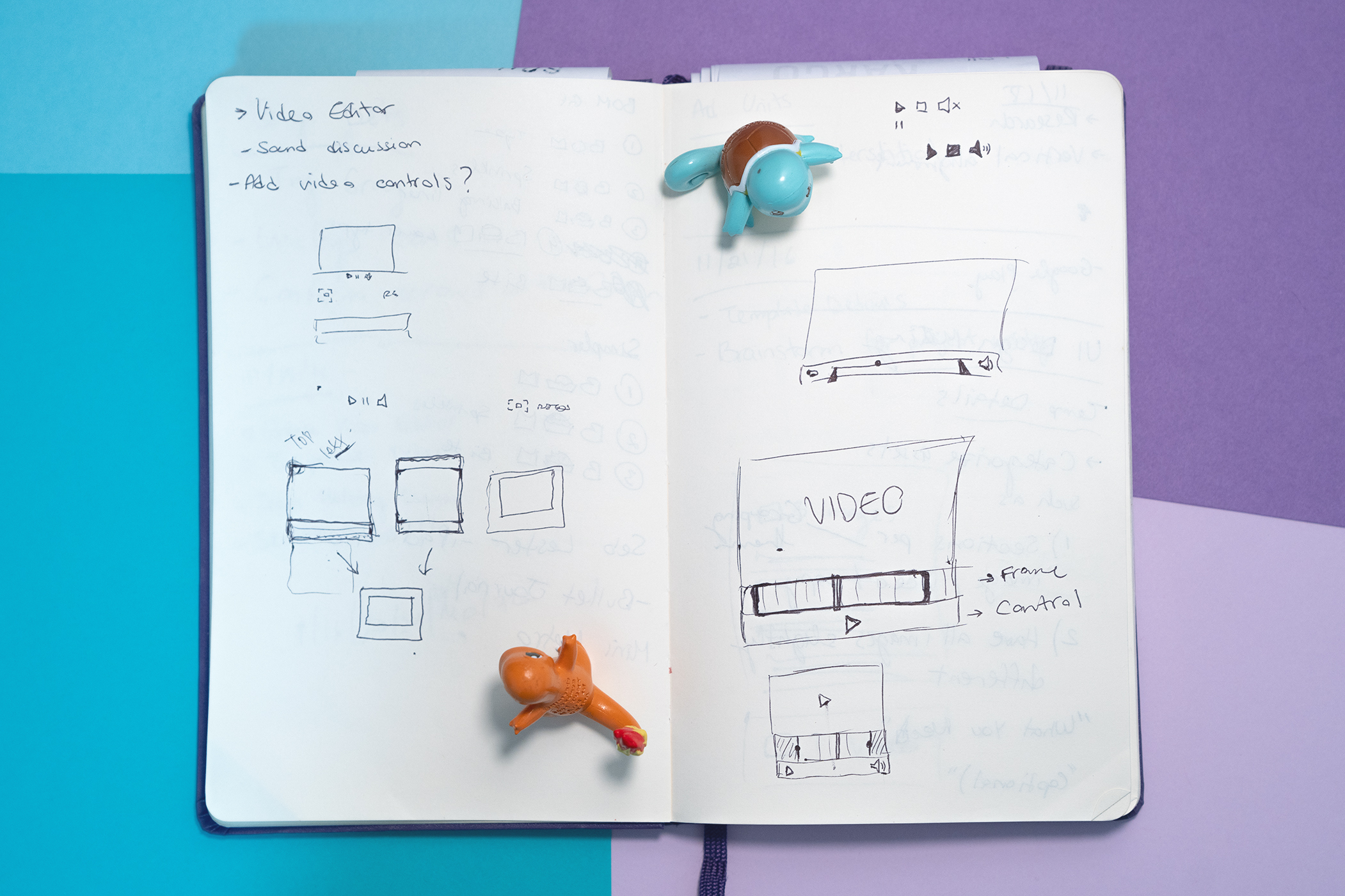 Sketches of interface ideas