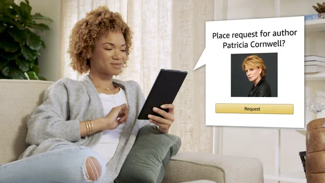 Patricia Cornwell Amazon Ad