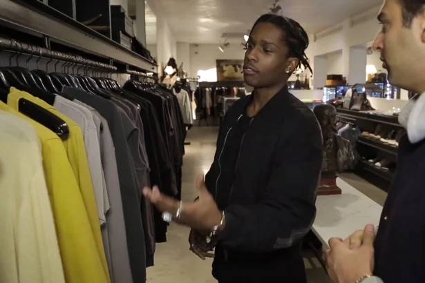 A$AP Rocky:" I don't care to speak on it." 