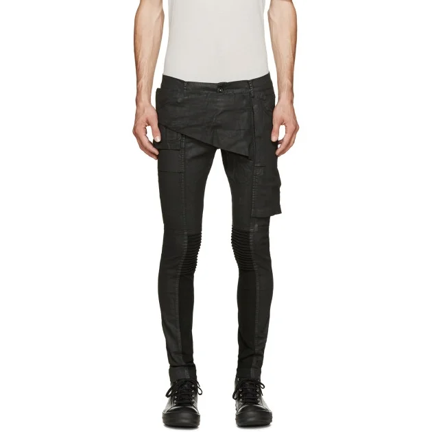 WTB: Rick Owens DRKSHDW Memphis Waxed Panelled Jeans