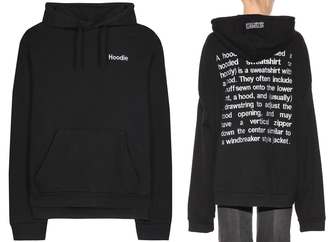 Vetements xxxl cheap