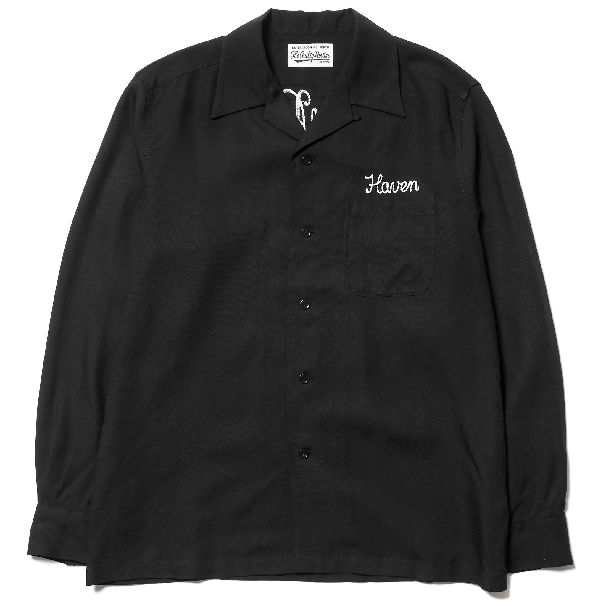 Wacko Maria x Haven 50's Open Collar Shirt
