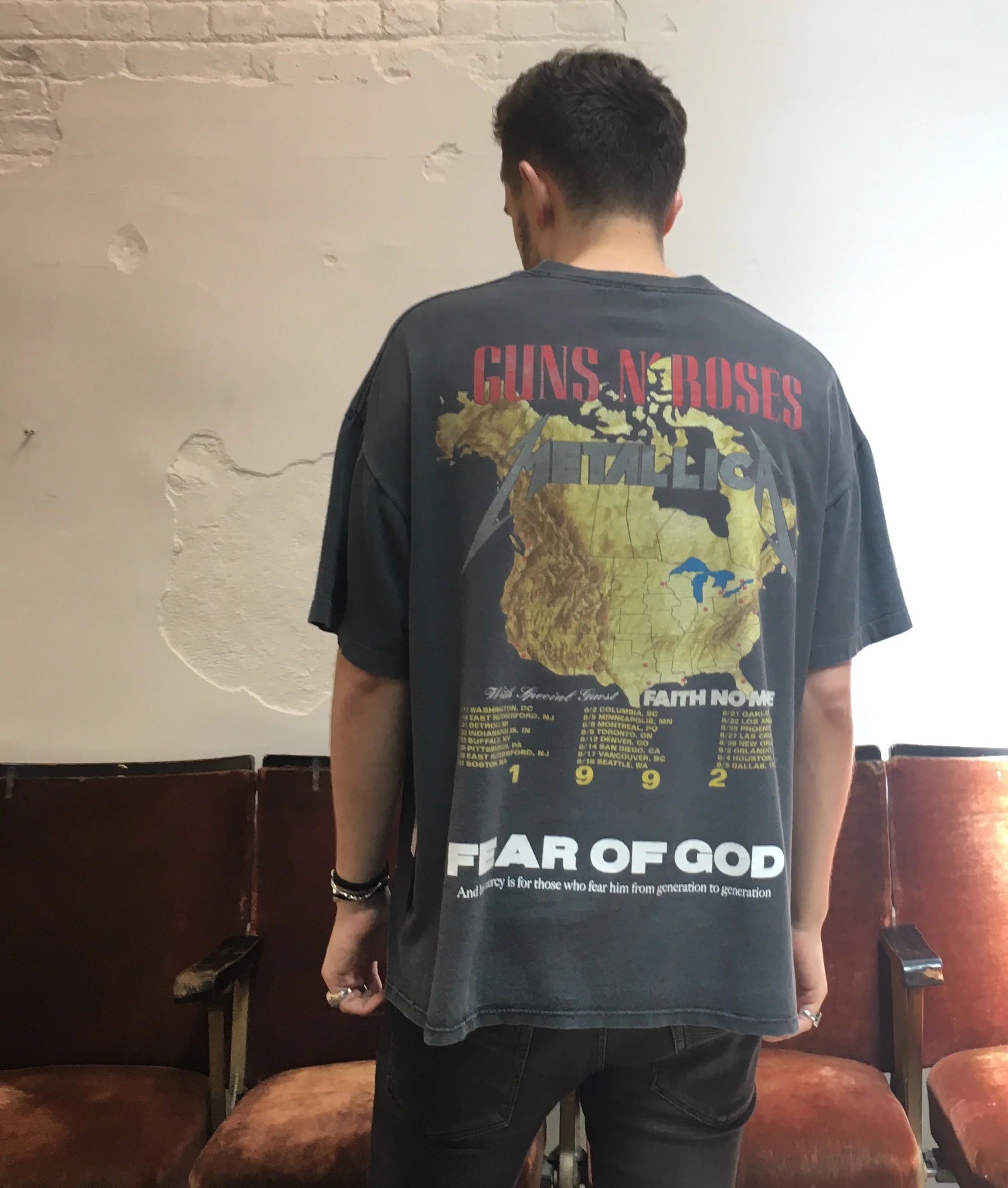 fear of god vintage tee