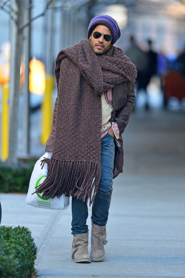 Lenny Kravitz is the Goat. 