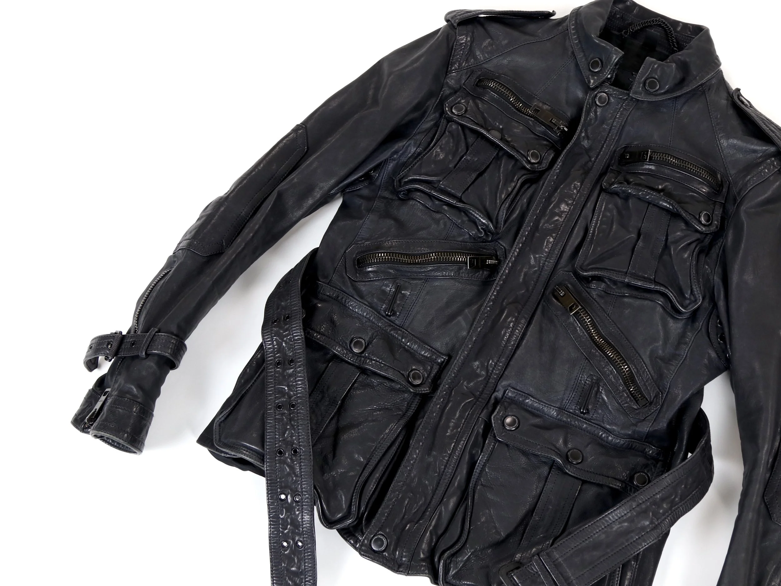 WTB: Burberry Prorsum Leather Cargo Jacket