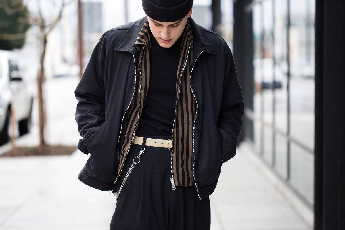 Dry Clean Only features interviews, articles, news, staff picks, and many more. Pictured is Jacob Keller from his Grailed interview.