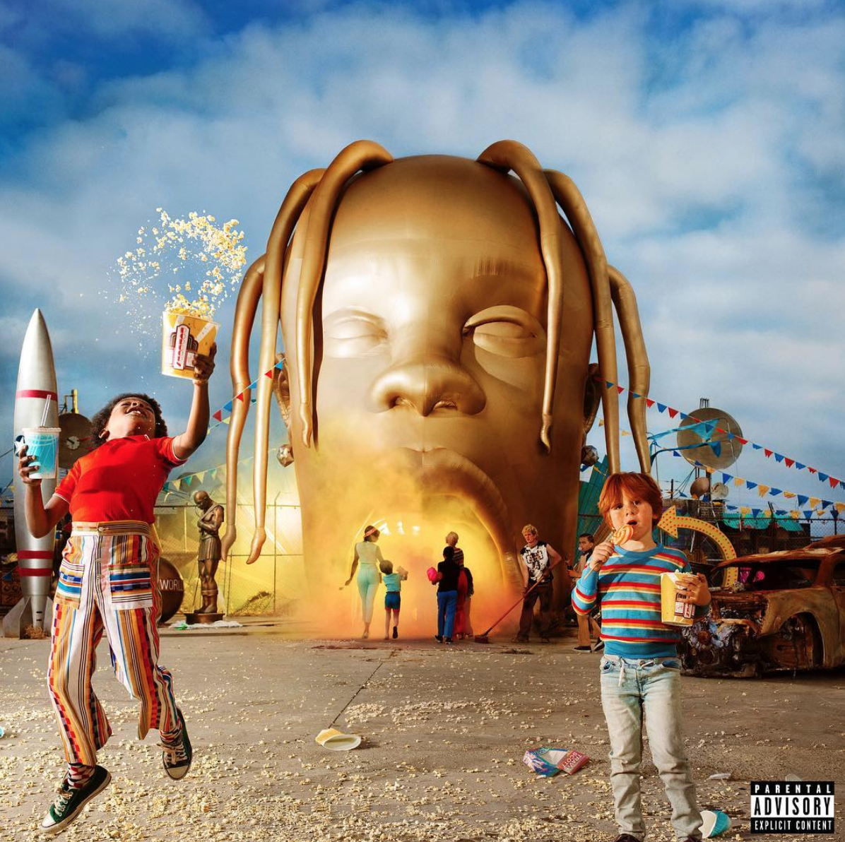 Travis Scott's "Astroworld" launches Album Cover and Merchandise 