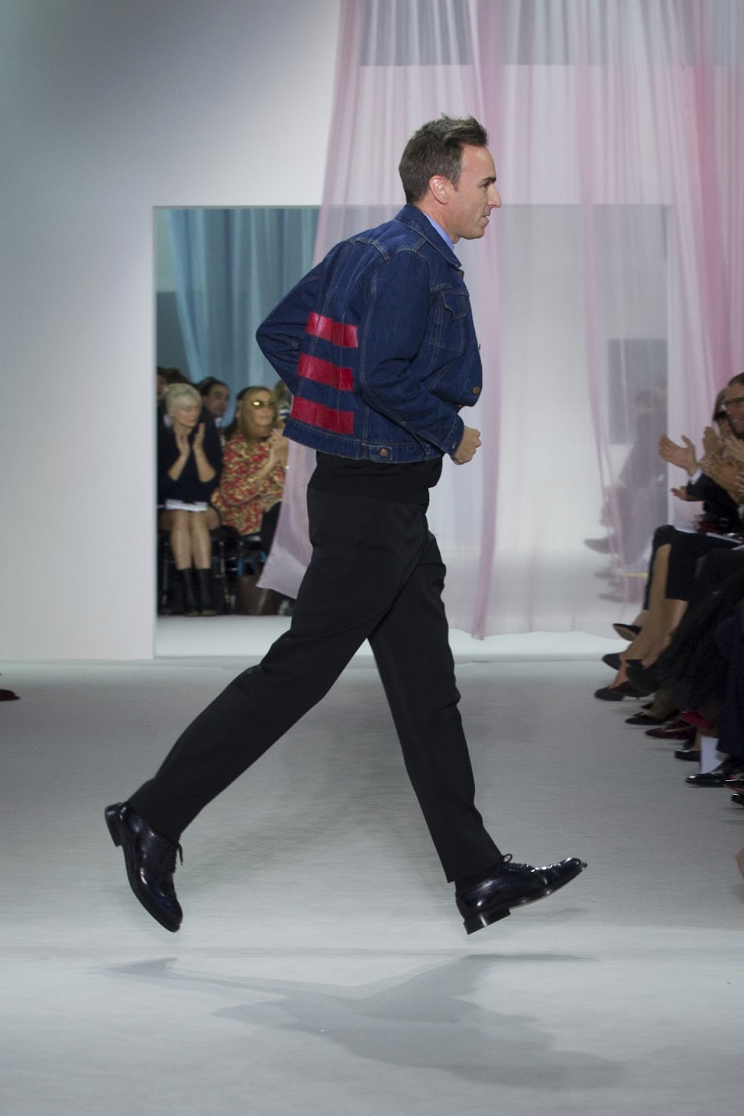 Raf (after showing for Dior SS13)