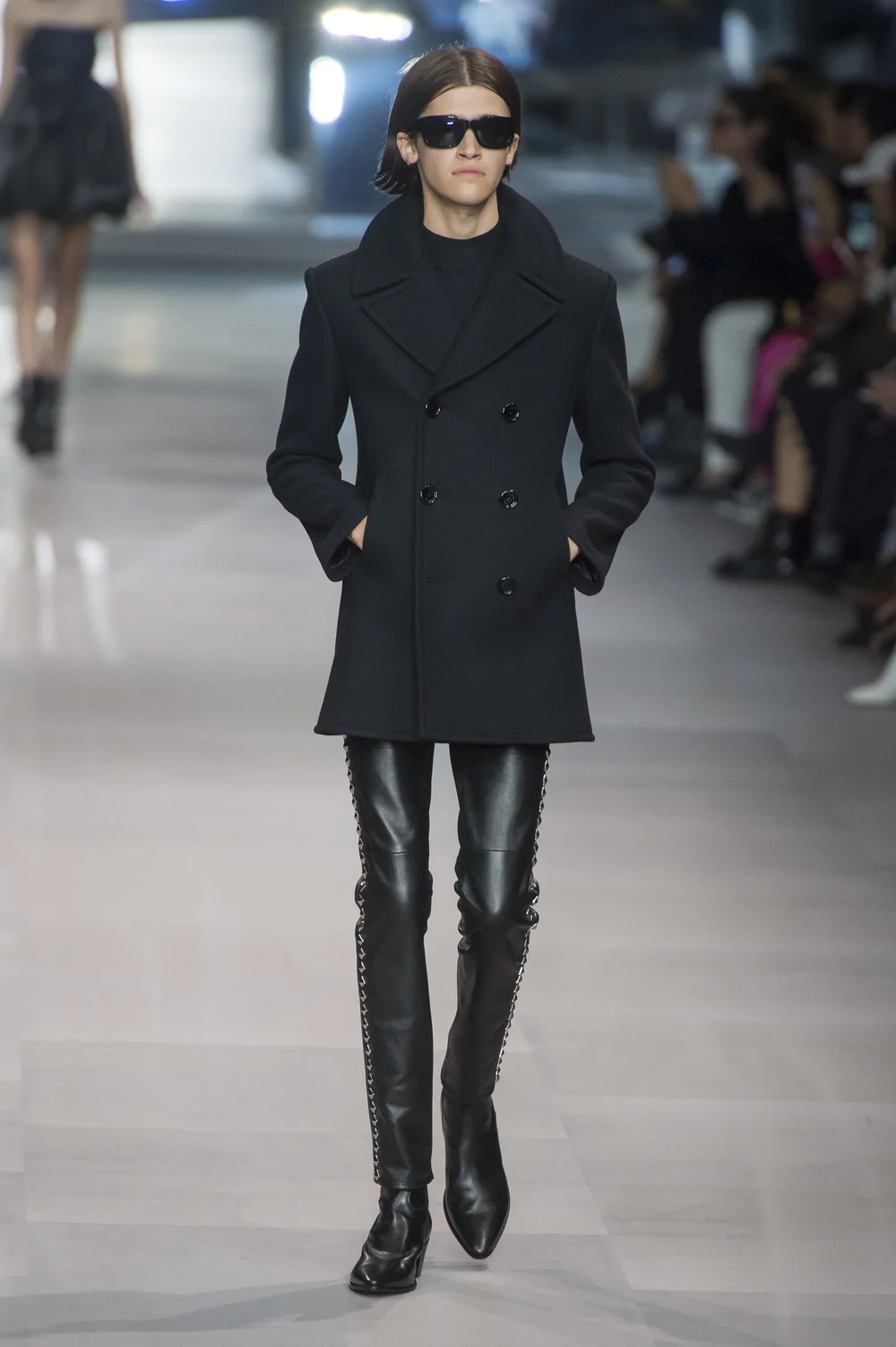 celine 19ss レザージャケット エディ期 hedi 噛みしめれ slimane