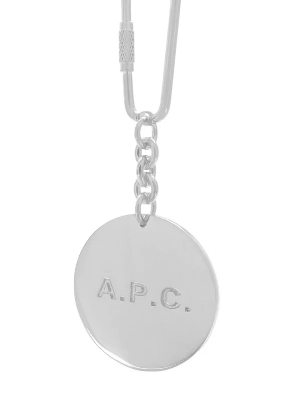 A.P.C. Logo Keyring, Farfetch