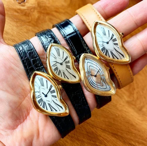 Cartier warped watch hot sale