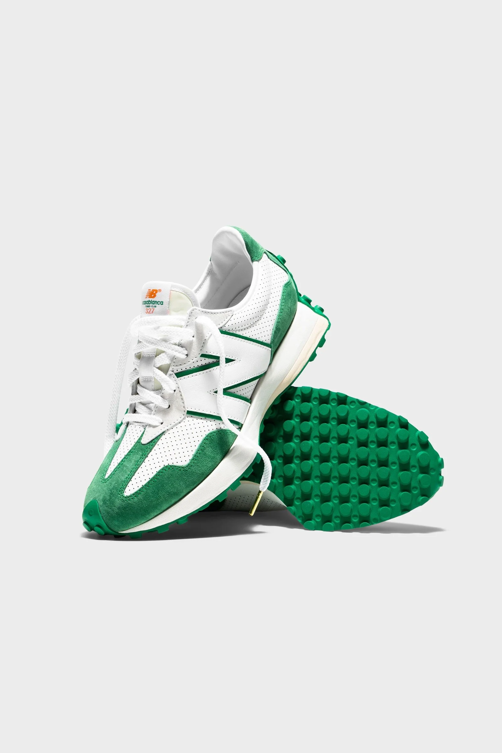 casablanca x new balance 327 tennis club