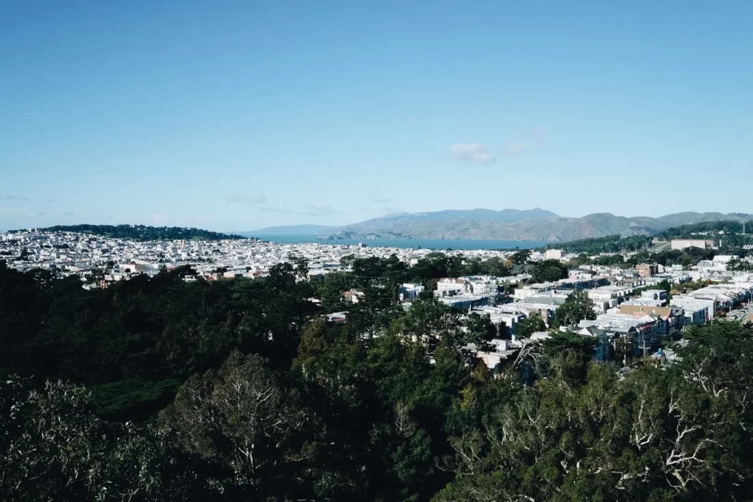 View of San Francisco from the deYoung Tower
