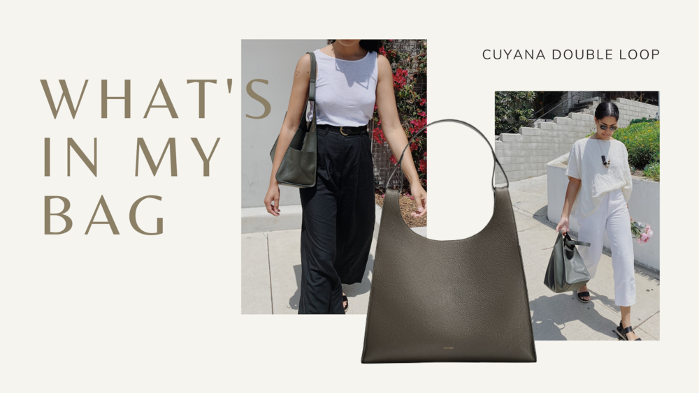 Gina Stovall -Cuyana Oversized Double Loop Bag Review