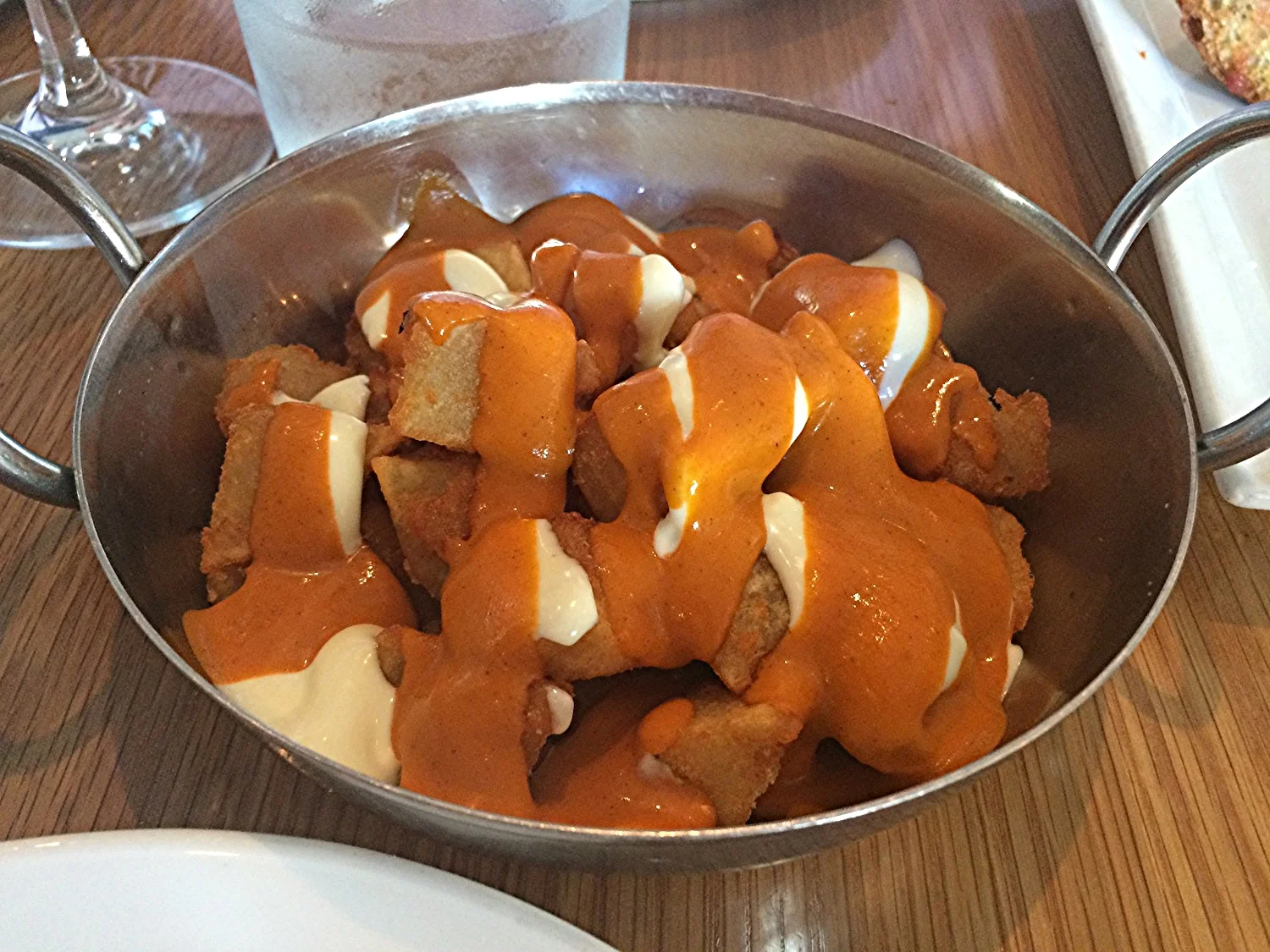 Patatas Bravas : uma das favoritas do meu marido.