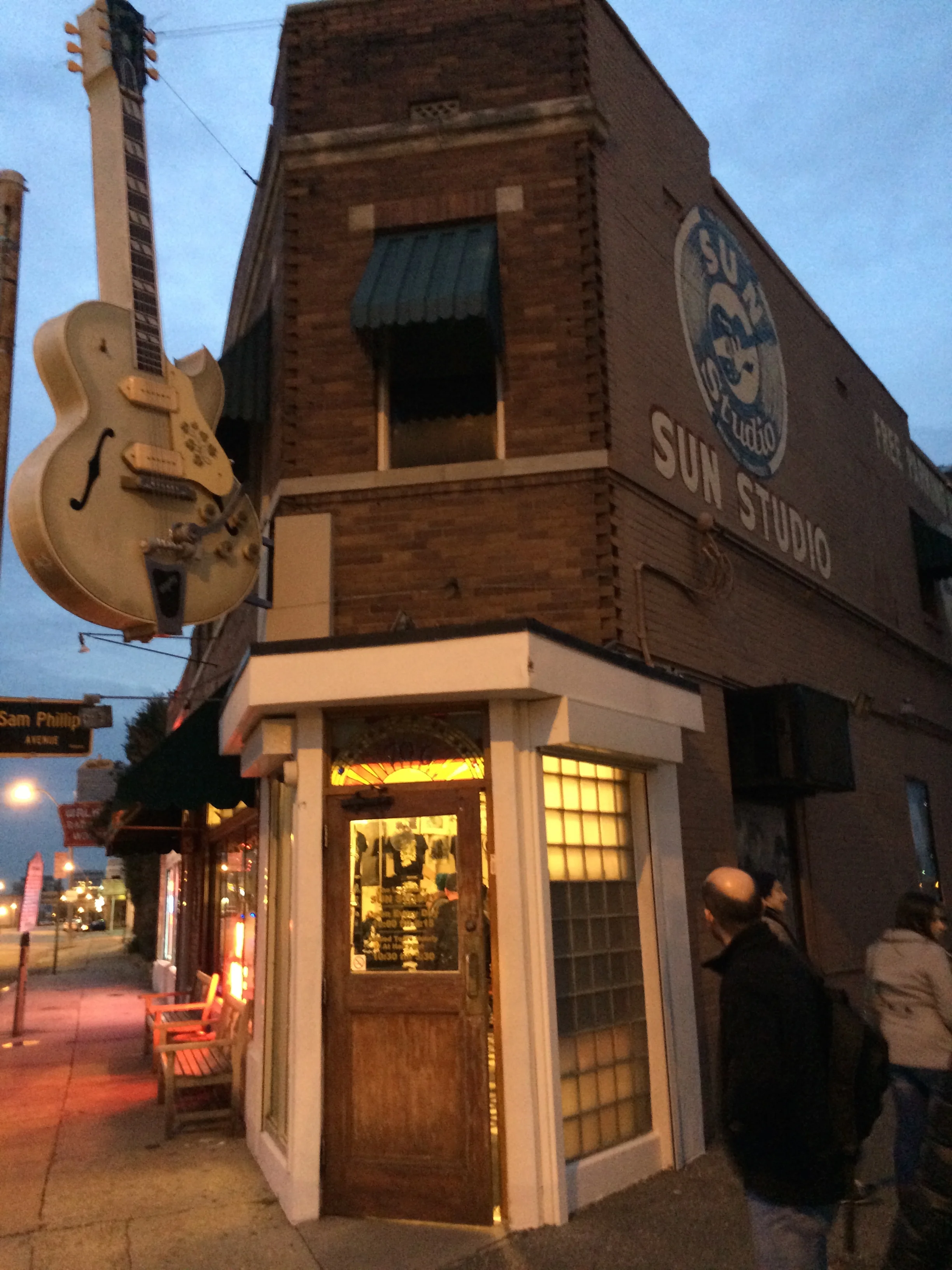 A porta de entrada da Sun Studio . 