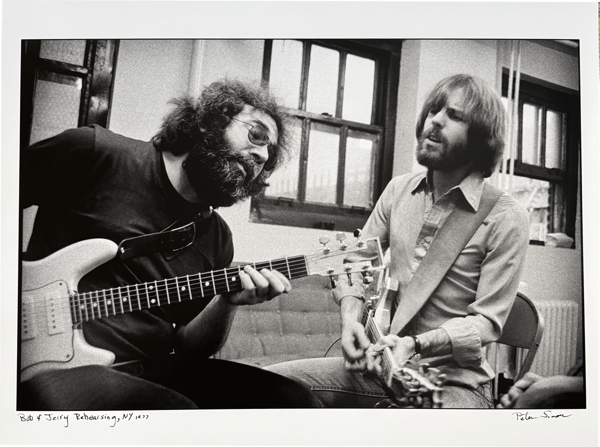Jerry and Bob Rehearsing